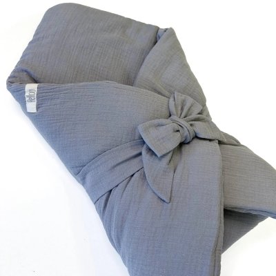Bellou Zavinovačka Bio bavlna - Grey - obrázek