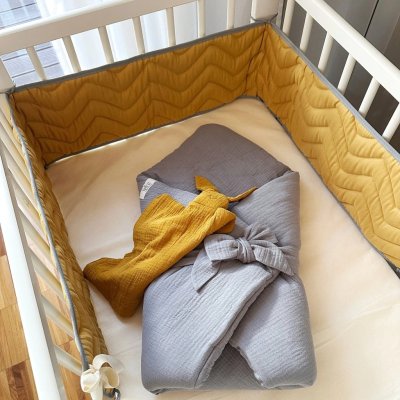 Bellou Zavinovačka Bio bavlna - Grey - obrázek