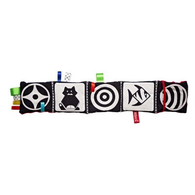 Moms Care Senzorické leporelo - Růžové - obrázek