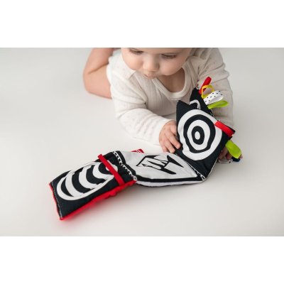 Moms Care Senzorické leporelo - Růžové - obrázek