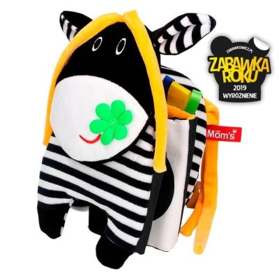 Moms Care Senzorické leporelo - Kravička - obrázek