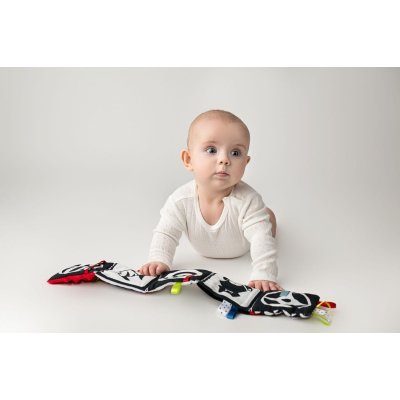 Moms Care Senzorické leporelo - Modré - obrázek