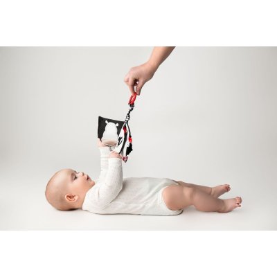 Moms Care Textilní knížka - „Kdo je to? Co je to?“ - obrázek