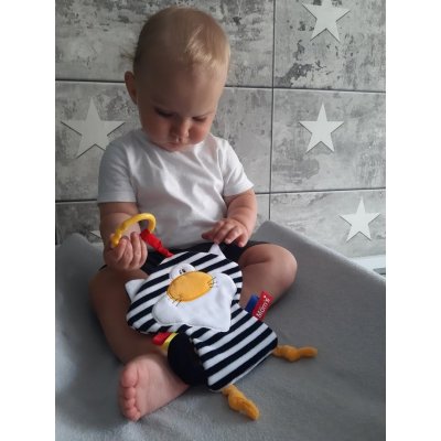 Moms Care Závěsná šustící hračka - Kočka - obrázek