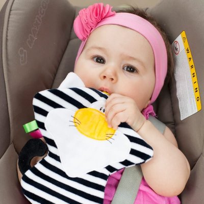 Moms Care Závěsná šustící hračka - Kočka - obrázek