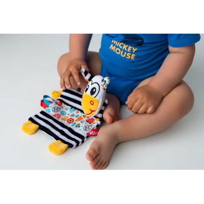 Moms Care Šustící muchláček - Zebra - obrázek