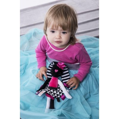 Moms Care Senzorický zajíček - Holčička - obrázek