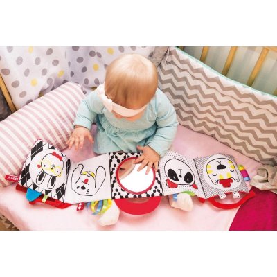 Moms Care Senzorické leporelo - White & Black - obrázek