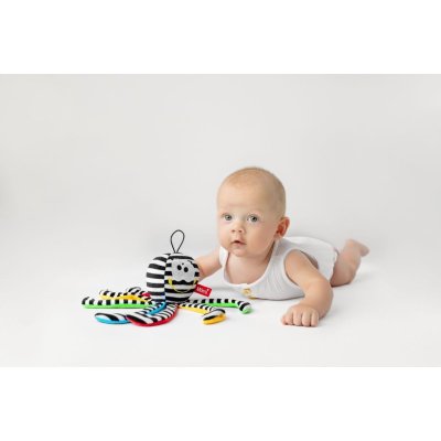 Moms Care Mini chobotnice - White & Black - obrázek