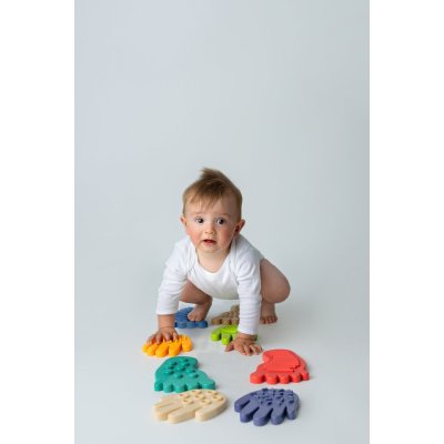 Moms Care Senzorická dráha Sensorky - Pastelová - obrázek