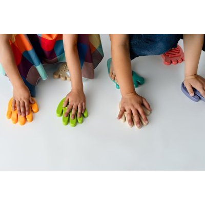 Moms Care Senzorická dráha Sensorky - Pastelová - obrázek