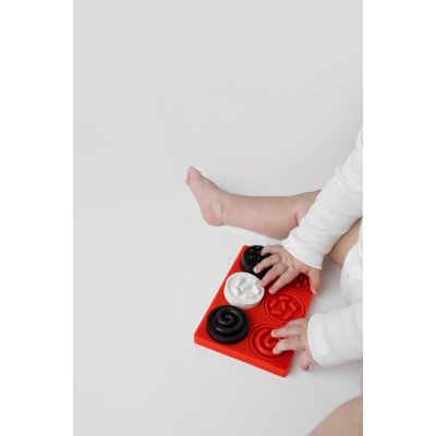 Moms Care Senzorické puzzle - Kontrastní kolečka - obrázek