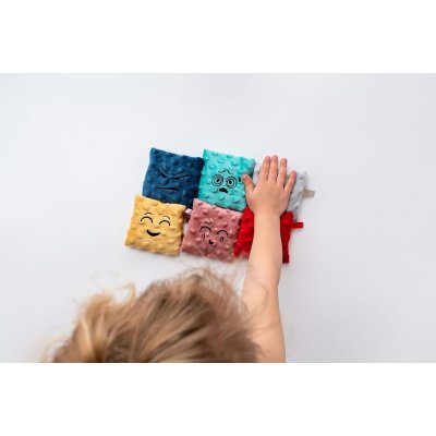 Moms Care Senzorické sáčky - Emoce, 6 ks - obrázek