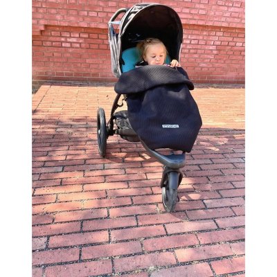 Pinkie deka se stahováním Label - Black - obrázek