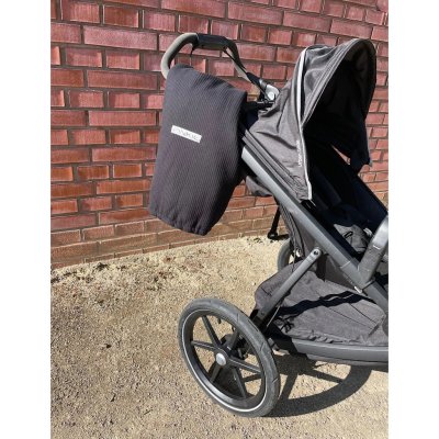 Pinkie deka se stahováním Label - Black - obrázek