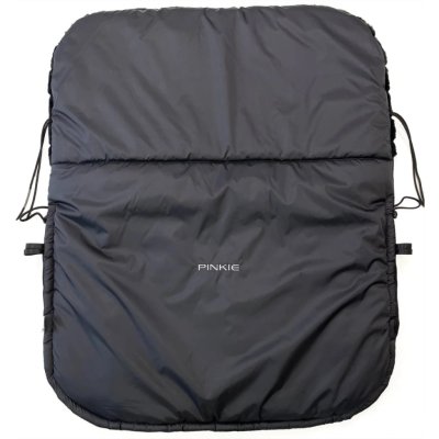 Pinkie Zateplená stahovací deka Fur - Black - obrázek