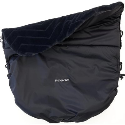 Pinkie Zateplená stahovací deka Fur - Black
