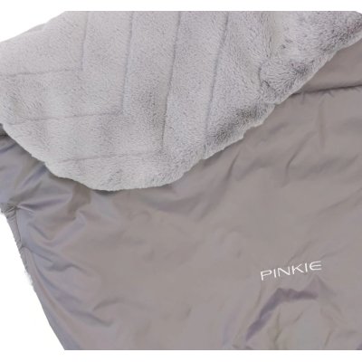 Pinkie Zateplená stahovací deka Fur - Grey - obrázek