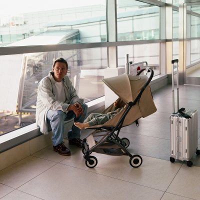 Cybex Orfeo - Black/Dune Grey - obrázek