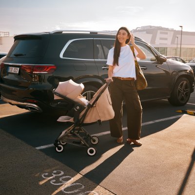 Cybex Orfeo - Taupe/Chocolate Brown - obrázek