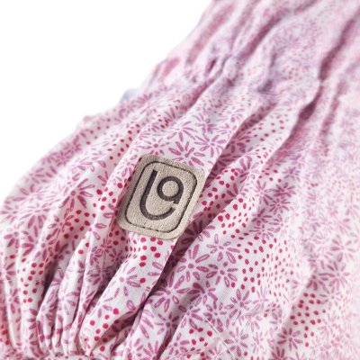 Little Angel zavinovačka šněrovací pevná záda Outlast® - Starorůžová kvítka - obrázek