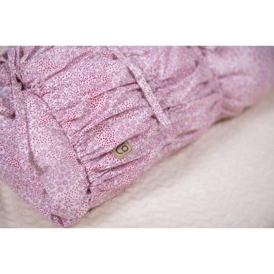 Little Angel zavinovačka šněrovací pevná záda Outlast® - Starorůžová kvítka - obrázek