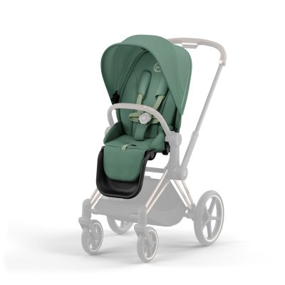 Cybex Platinum Priam 2025 Sportovní kočárek - Chrome Black/Leaf Green - obrázek