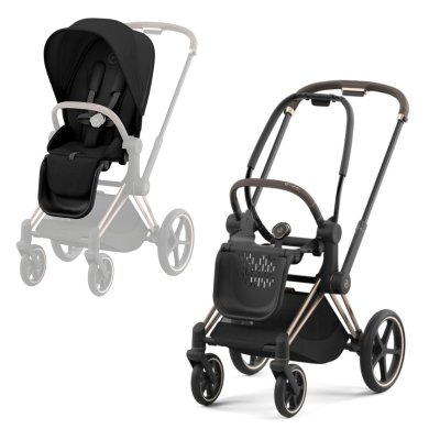 Cybex Platinum Priam 2025 Sportovní kočárek - Rosegold/Sepia Black