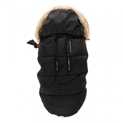 Zopa Zimní fusak Fluffy - Černý - obrázek