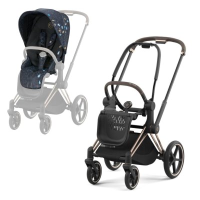 Cybex Platinum Priam 2025 Sportovní kočárek - Rosegold/Jewels of Nature