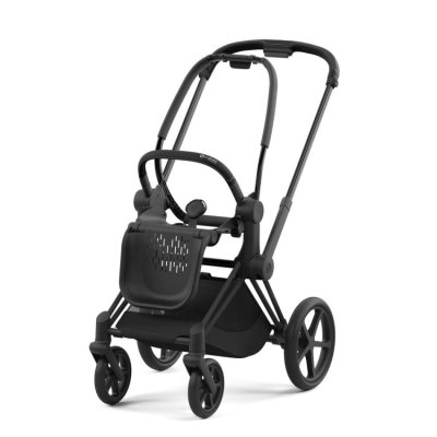 Cybex Platinum Priam 2025 Kompletní kočárek - Matt Black/Mirage Grey - obrázek