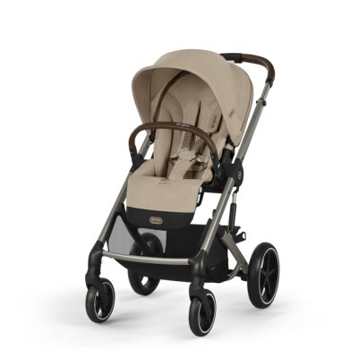 Cybex Balios S Lux Travel System S + Nosítko Amya - Almond Beige - obrázek