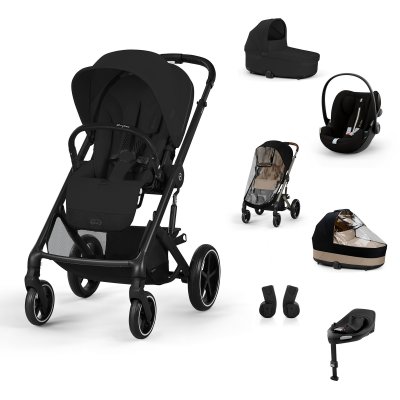 Cybex Balios S Lux Travel System XL - Moon Black