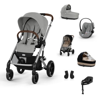 Cybex Balios S Lux Travel System XL - Stone Grey