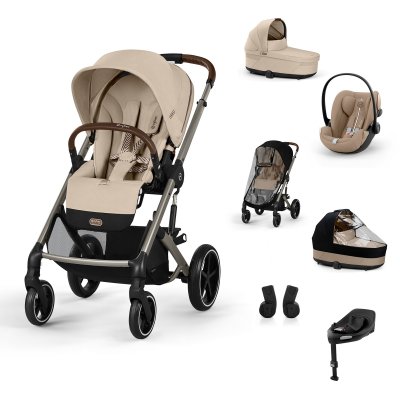 Cybex Balios S Lux Travel System XL - Almond Beige