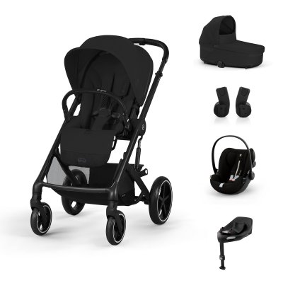 Cybex Balios S Lux Travel System M - Moon Black