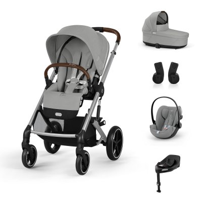 Cybex Balios S Lux Travel System M - Stone Grey