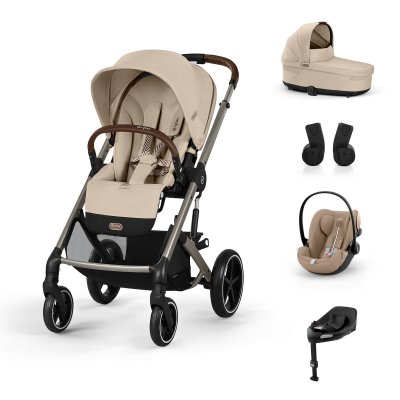 Cybex Balios S Lux Travel System M - Almond Beige