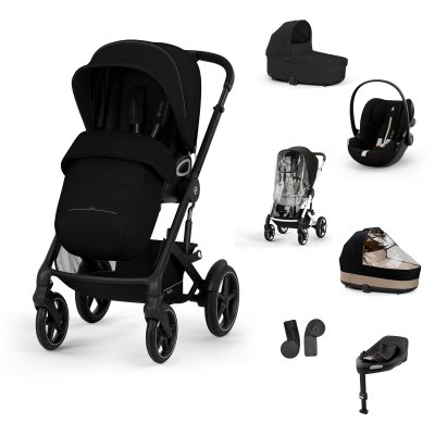 Cybex Talos S Lux Travel System XL - Moon Black