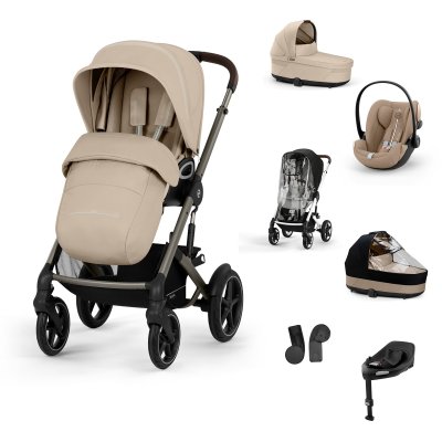 Cybex Talos S Lux Travel System XL - Almond Beige