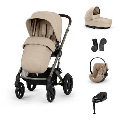 Cybex Talos S Lux Travel System M - Almond Beige