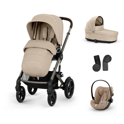 Cybex Talos S Lux Travel System S - Almond Beige