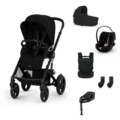 Cybex Gazelle S Travel System M + Nosítko Amya - Moon Black