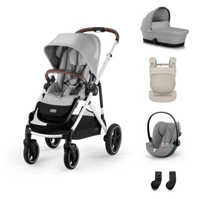 Cybex Gazelle S Travel System S + Nosítko Amya - Stone Grey