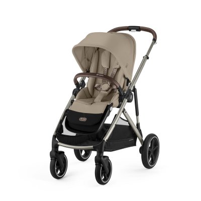 Cybex Gazelle S Travel System S + Nosítko Amya - Almond Beige - obrázek