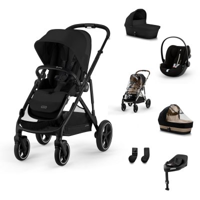 Cybex Gazelle S Travel System XL - Moon Black