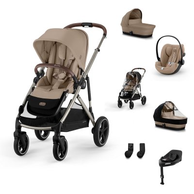 Cybex Gazelle S Travel System XL - Almond Beige