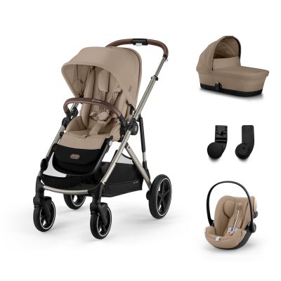 Cybex Gazelle S Travel System S - Almond Beige