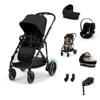 Cybex eGazelle S Travel System XL - Moon Black