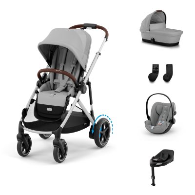 Cybex eGazelle S Travel System M - Stone Grey